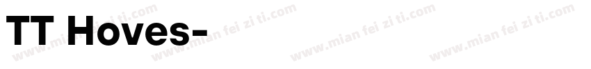 TT Hoves字体转换